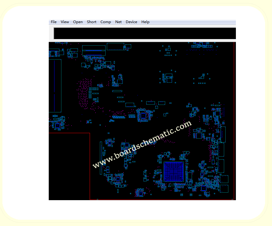 Toshiba Qosmio X875 Board view